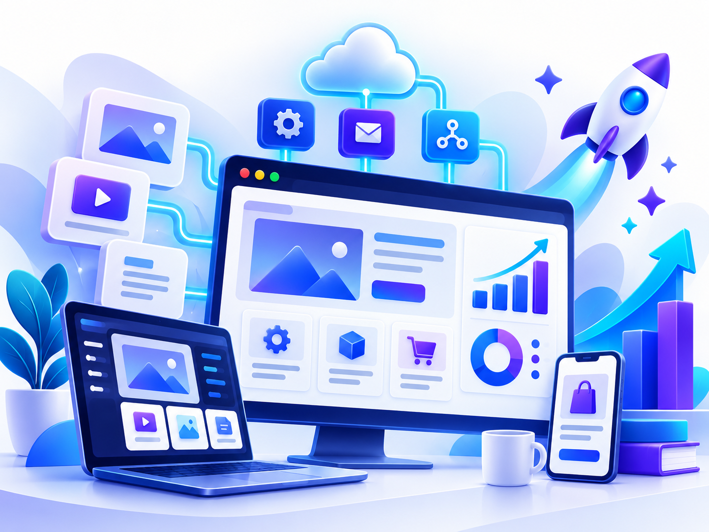 Digital business planning and growth workspace